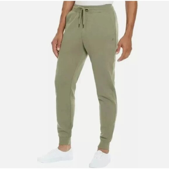 NEW Hurley Men's L Fleece Jogger Pants Regular Fit Green - Picture 1 of 9